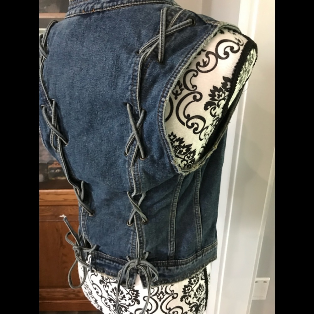 Free PeopleDenim Vest NWOT
